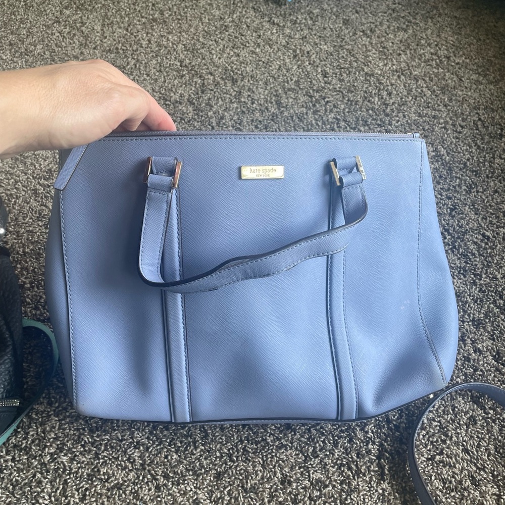 Kate Spade Purse Periwinkle Color Gem